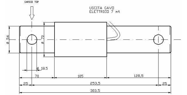 Célula 4.0 Tb/F para báscula de pesaje - Imagen 2