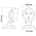 Faro de trabajo redondo de 3 LED 9W - 10/36V - 250/900mA - Imagen 2