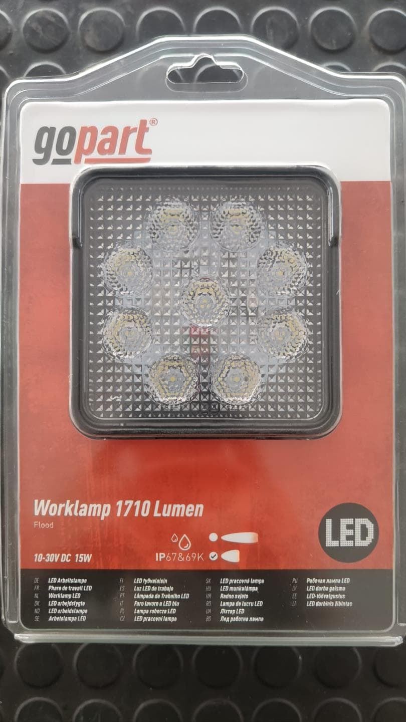 Faro de trabajo redondo de 6 LED- 30º - 10-30W - 1000 LUMEN - Imagen 1