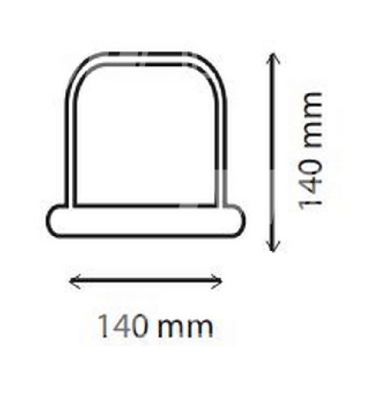 Faro rotativo LED con soporte de ventosa e imán - Imagen 2