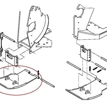 VNB2487986 - Patín derecho regulador de altura marca Vicon - Imagen 1