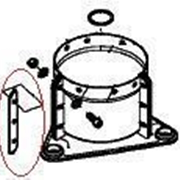 VNB2721386 - Soporte (pletina ) tambor Vicon - Imagen 1